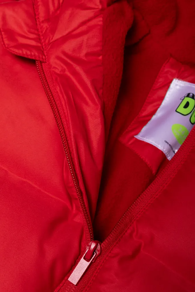 Hooded Puffer Jacket Red sold by Ackermas product image thumbnail 2