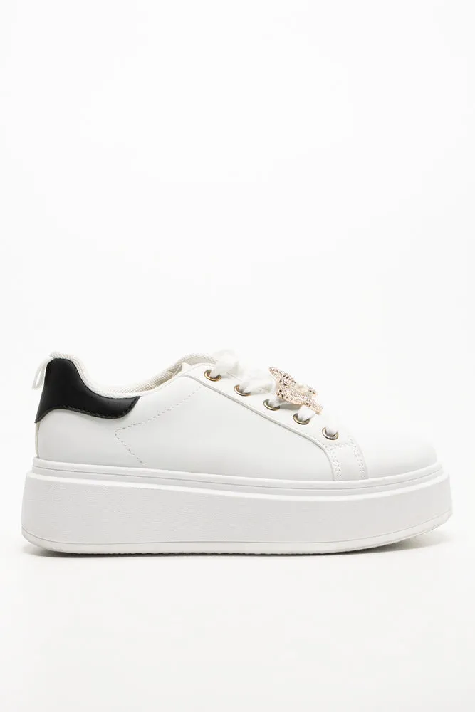 Butterfly Sneakers White sold by Ackermas product image thumbnail 2