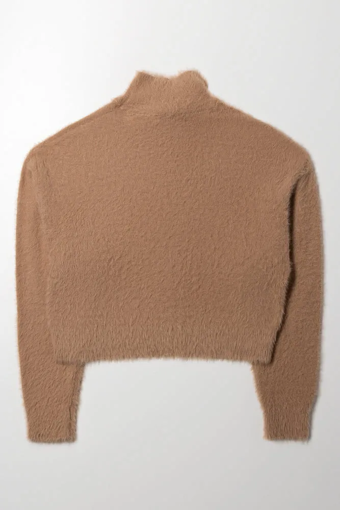 High Neck Fluffy Jersey Natural sold by Ackermas product image thumbnail 3