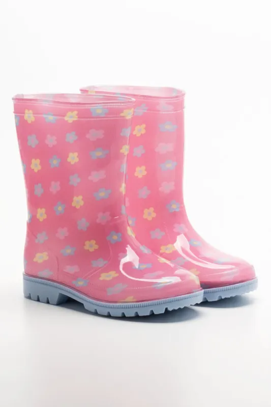 Daisy Rainboots Pink sold by Ackermas