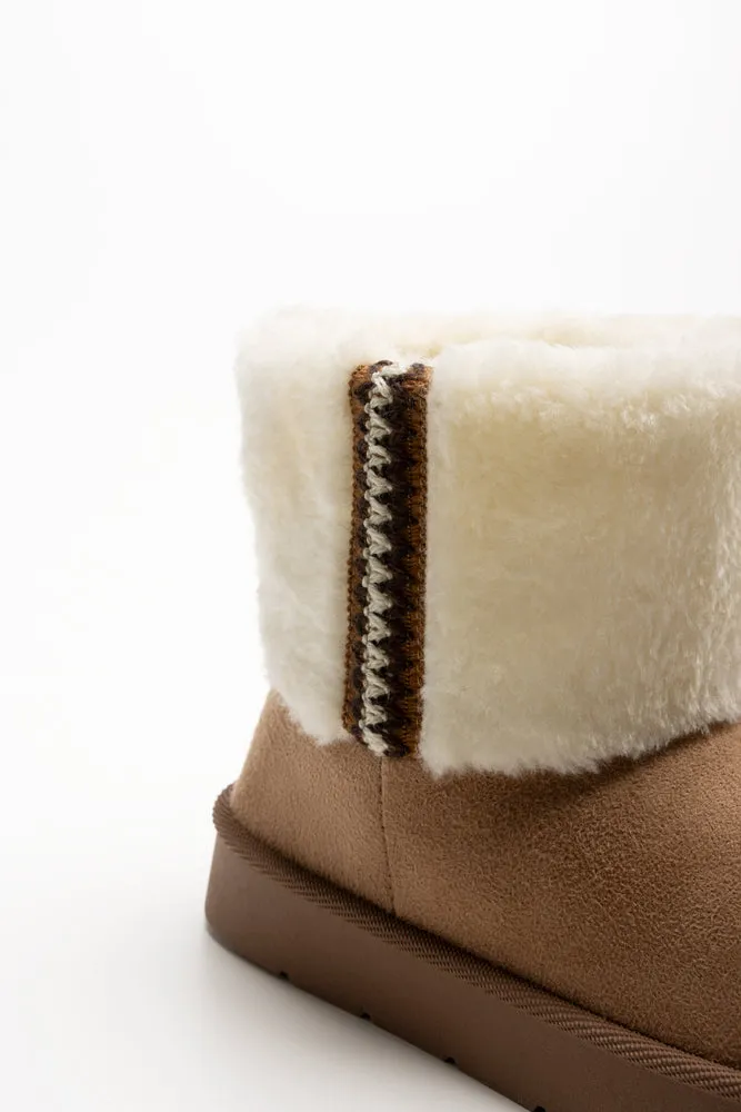 Fur Comfy Boots Natural sold by Ackermas product image thumbnail 4