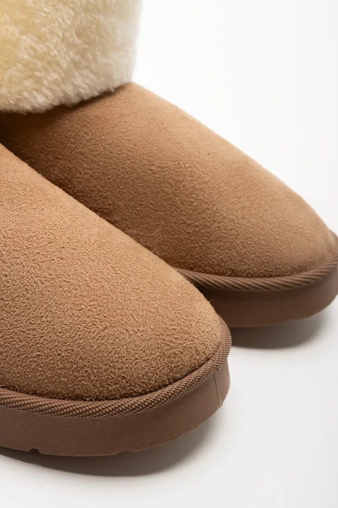 Fur Comfy Boots Natural sold by Ackermas product image thumbnail 3