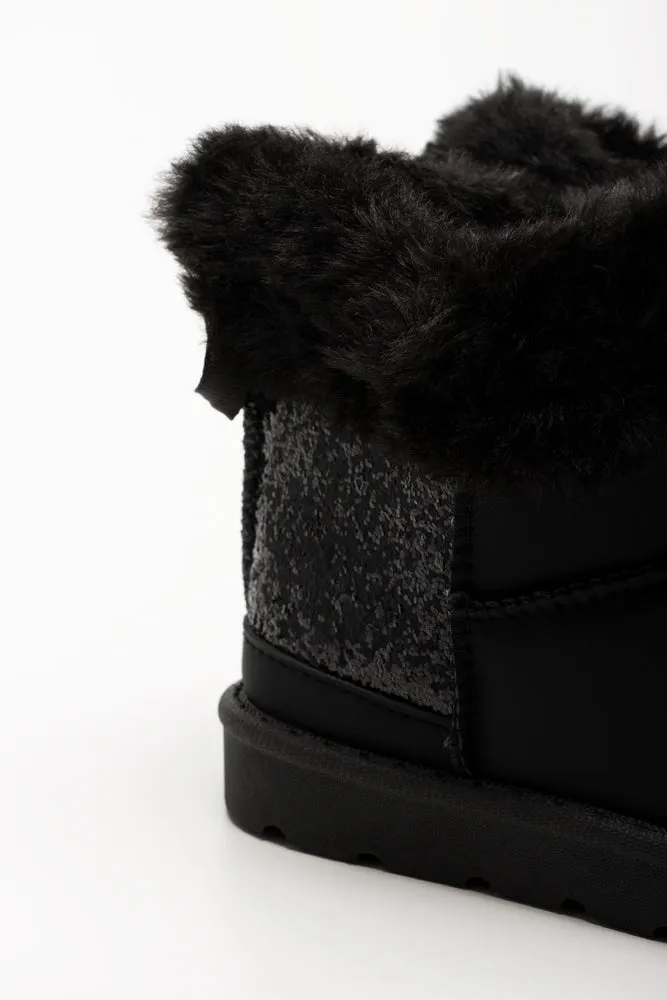 Fur Comfy Boots Black sold by Ackermas product image thumbnail 4