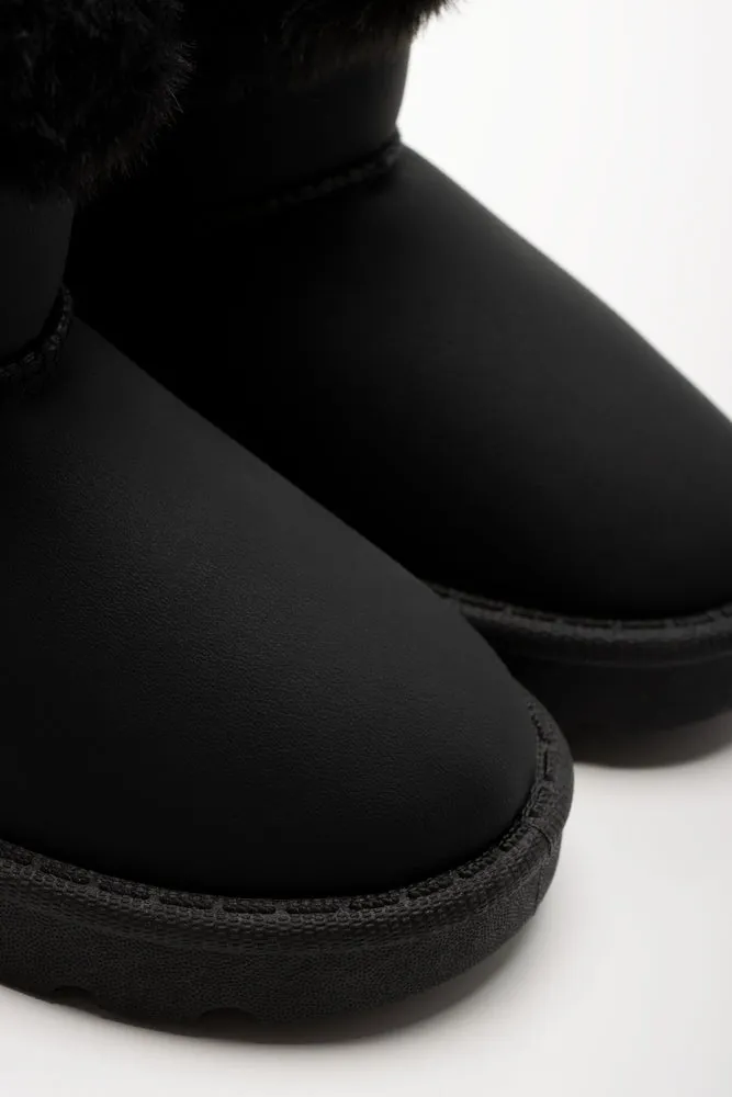 Fur Comfy Boots Black sold by Ackermas product image thumbnail 3