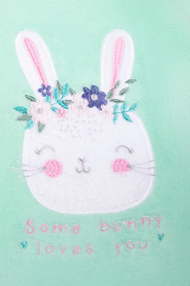 Fleece Bunny Pyjamas Green sold by Ackermas product image thumbnail 2