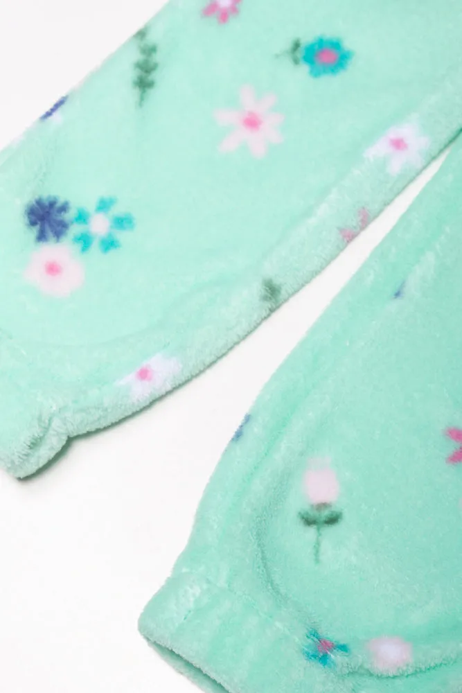 Fleece Bunny Pyjamas Green sold by Ackermas product image thumbnail 3