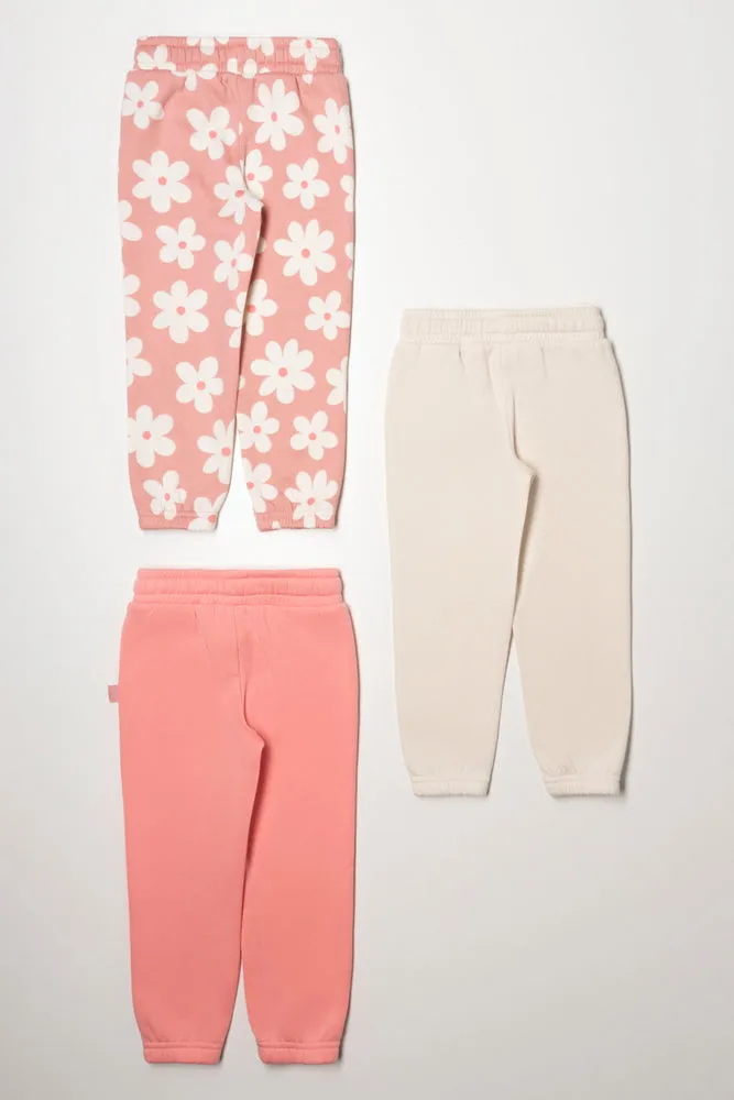 3 Pack Flower Trackpants Pink sold by Ackermas product image thumbnail 3