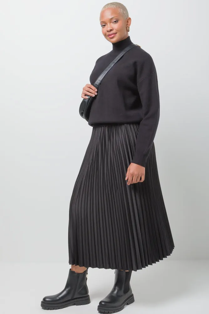 Turtleneck Jersey Black sold by Ackermas product image thumbnail 2