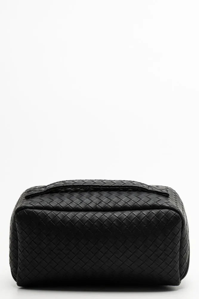Plaited Toiletry Bag Black sold by Ackermas product image thumbnail 3