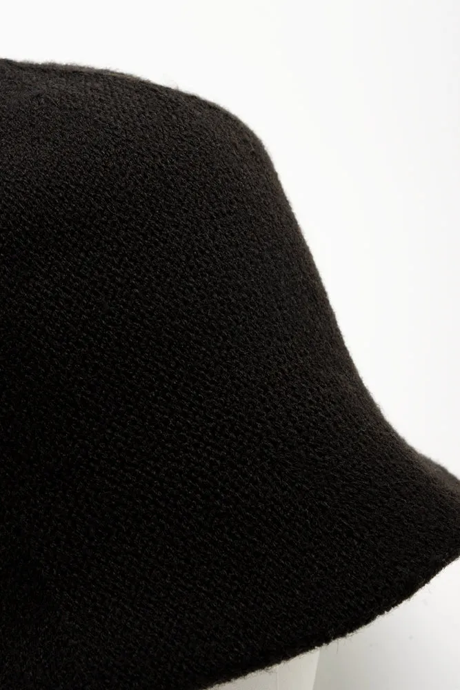 Fluffy Bucket Hat Black sold by Ackermas product image thumbnail 3