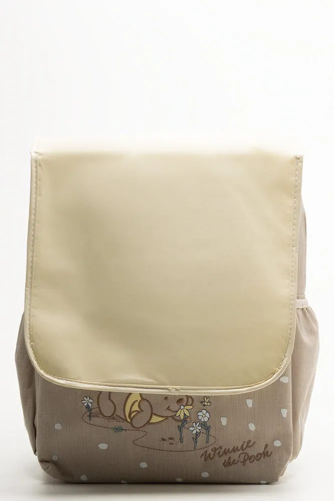 Winnie The Pooh Backpack Nappy Bag Natural sold by Ackermas product image thumbnail 4