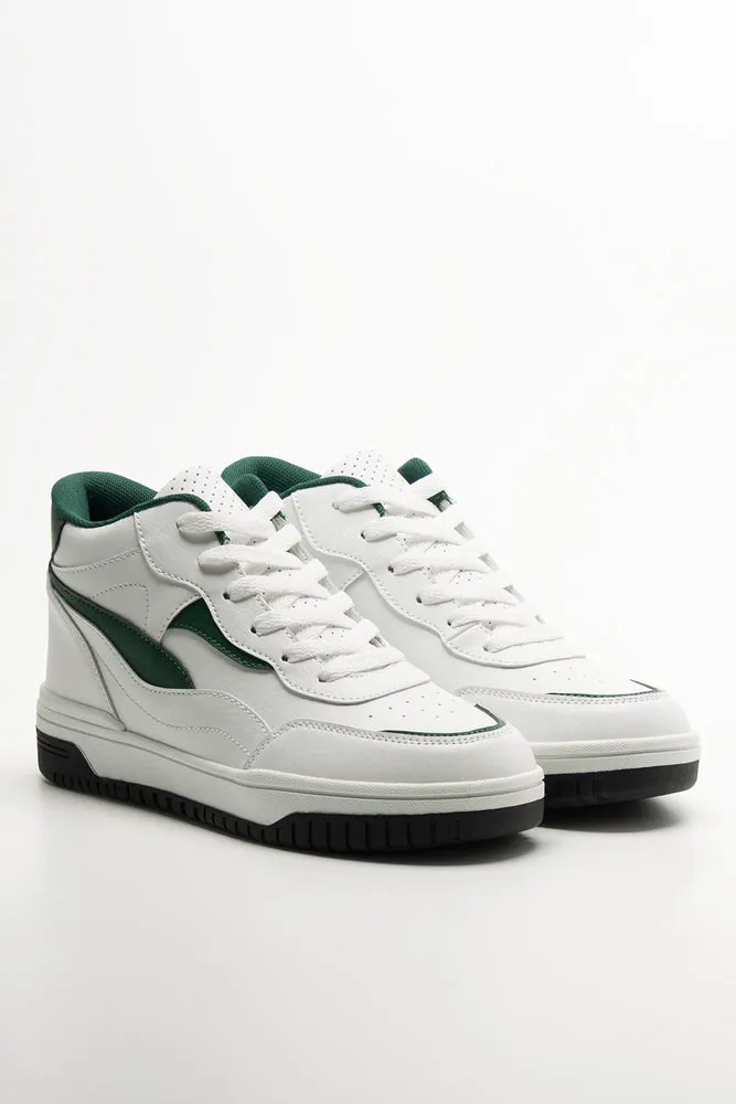 Hightop Sneakers White sold by Ackermas