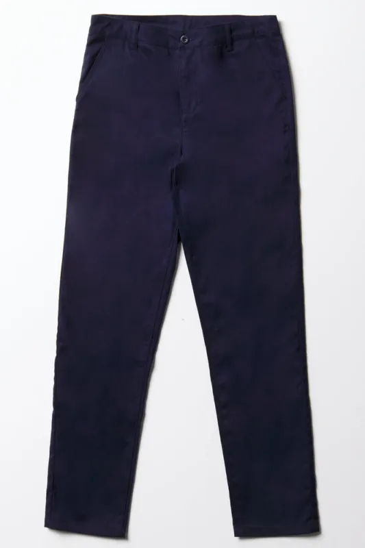 Chino Pants Navy sold by Ackermas