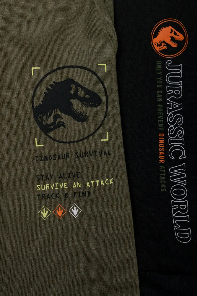 Jurassic World 2 Pack Trackpants Black And Green sold by Ackermas product image thumbnail 2