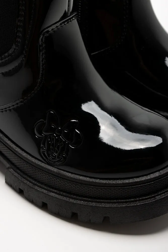 Minnie Mouse Chelsea Boots Black sold by Ackermas product image thumbnail 3