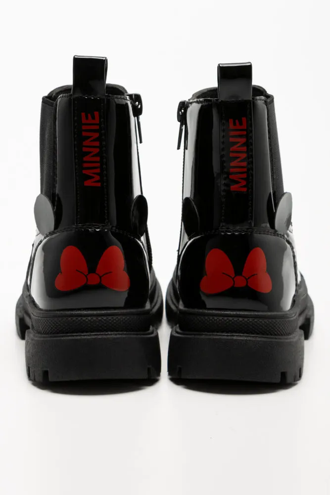 Minnie Mouse Chelsea Boots Black sold by Ackermas product image thumbnail 5