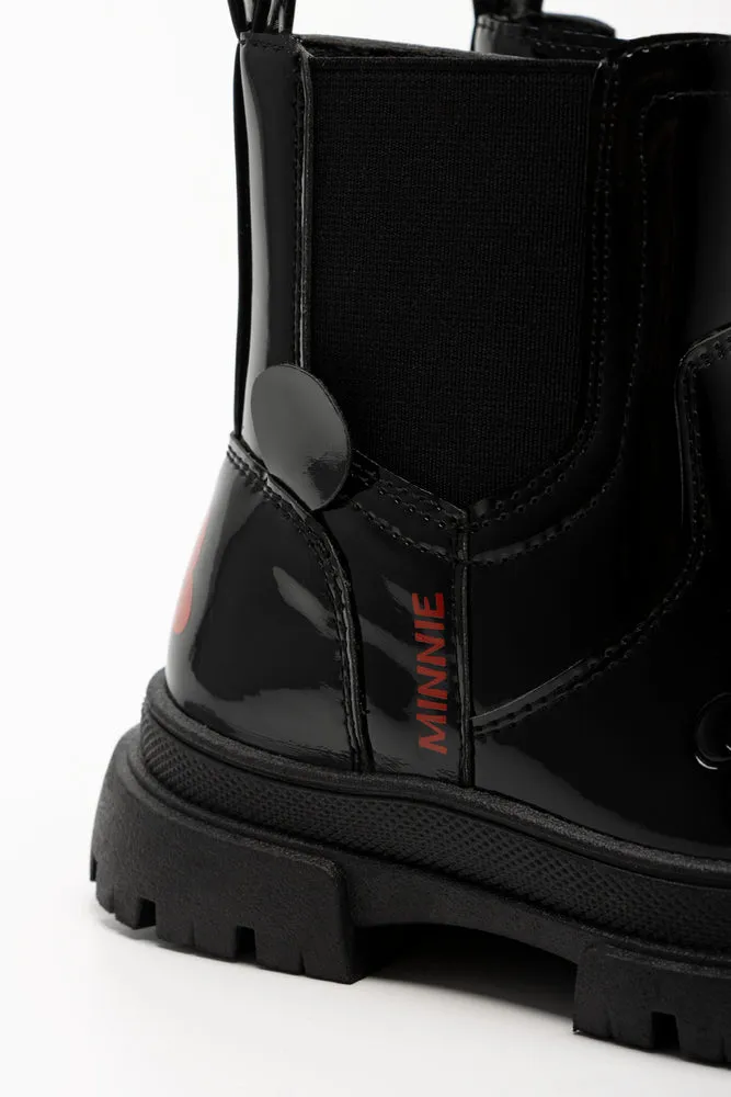 Minnie Mouse Chelsea Boots Black sold by Ackermas product image thumbnail 4