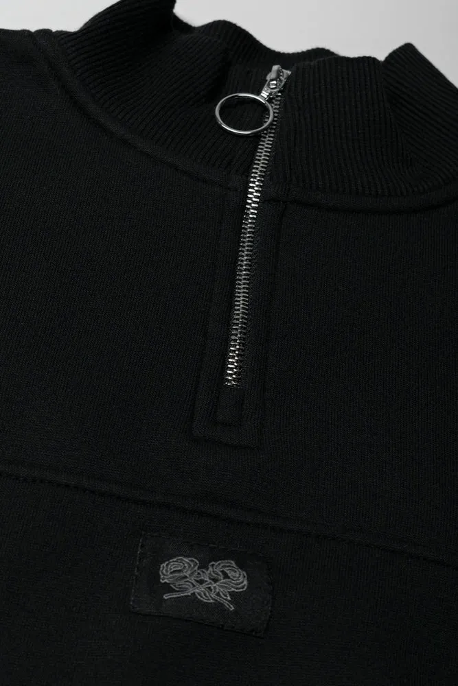 Quarter Zip Tracktop Black sold by Ackermas product image thumbnail 2