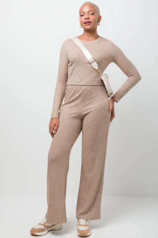 Rib Pants Natural sold by Ackermas