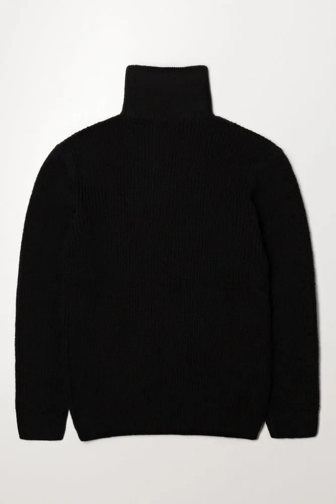 Quarter Zip Jersey Black sold by Ackermas product image thumbnail 3