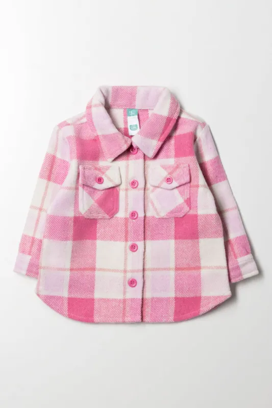 Check Shacket Pink sold by Ackermas