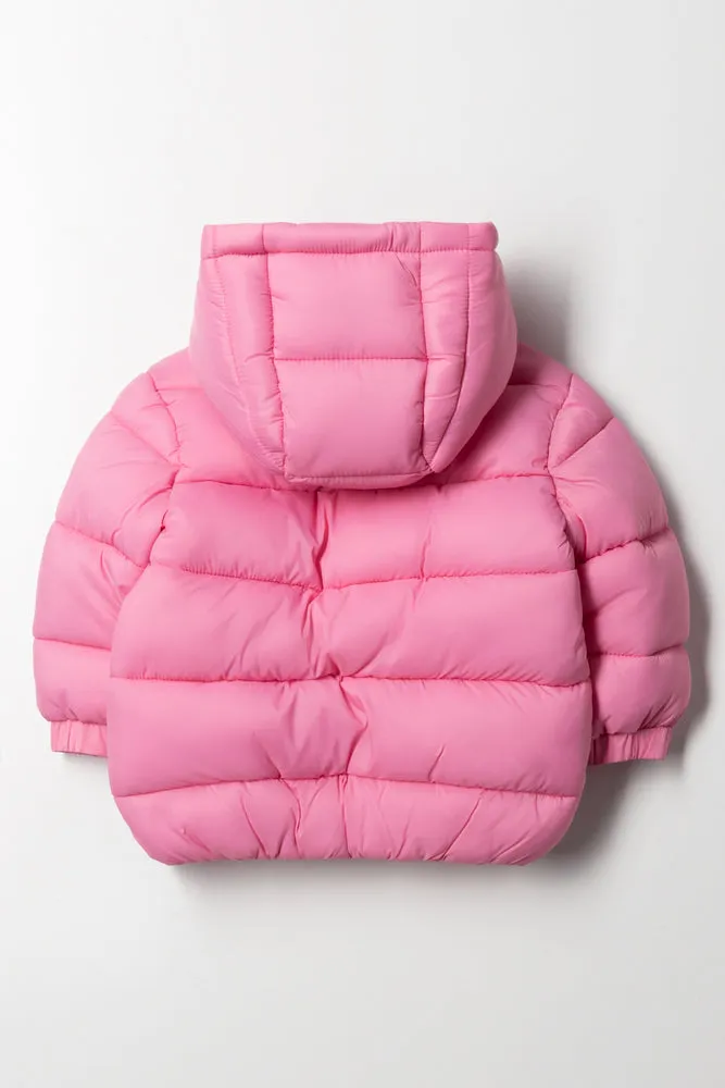 Puffer Jacket Pink sold by Ackermas product image thumbnail 3