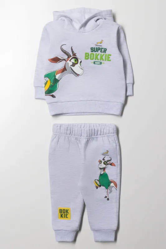 Bokkie Hooded Tracksuit Grey sold by Ackermas