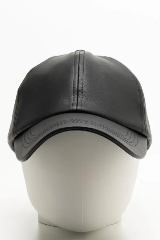 PU Cap Black sold by Ackermas