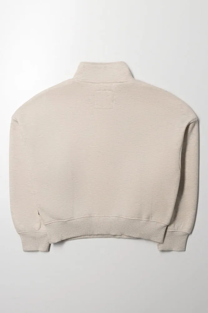Quarter Zip Tracktop Natural sold by Ackermas product image thumbnail 3