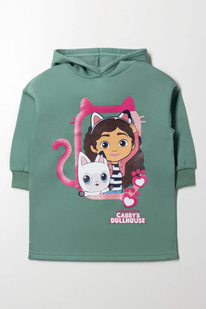 Gabby's Dollhouse Hooded Dress Green sold by Ackermas