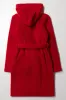 Shaggy Hooded Gown Red sold by Ackermas