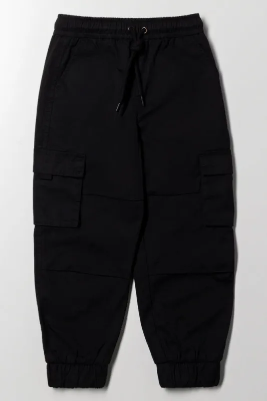 Cargo Jogger Pants Black sold by Ackermas