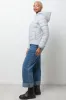 Puffer Jacket Light Grey sold by Ackermas