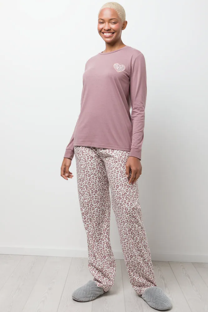 Animal Heart Pyjamas Pink sold by Ackermas