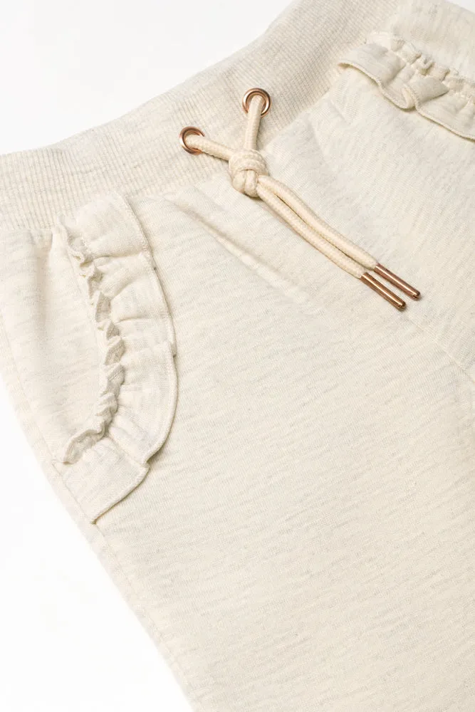 Frill Trackpants Natural sold by Ackermas product image thumbnail 2