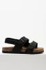 Double Strap Sandals Black sold by Ackermas
