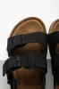 Double Strap Sandals Black sold by Ackermas