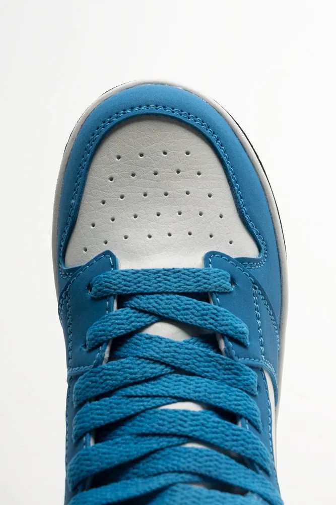 High Top Sneakers Blue sold by Ackermas product image thumbnail 5