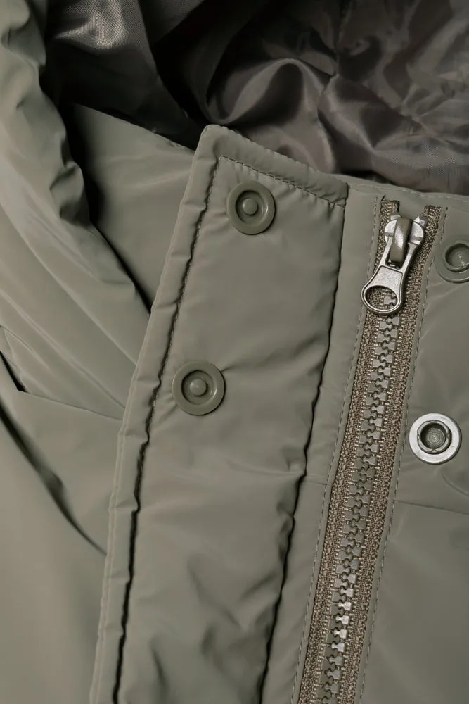 Hooded Puffer Jacket Green sold by Ackermas product image thumbnail 2