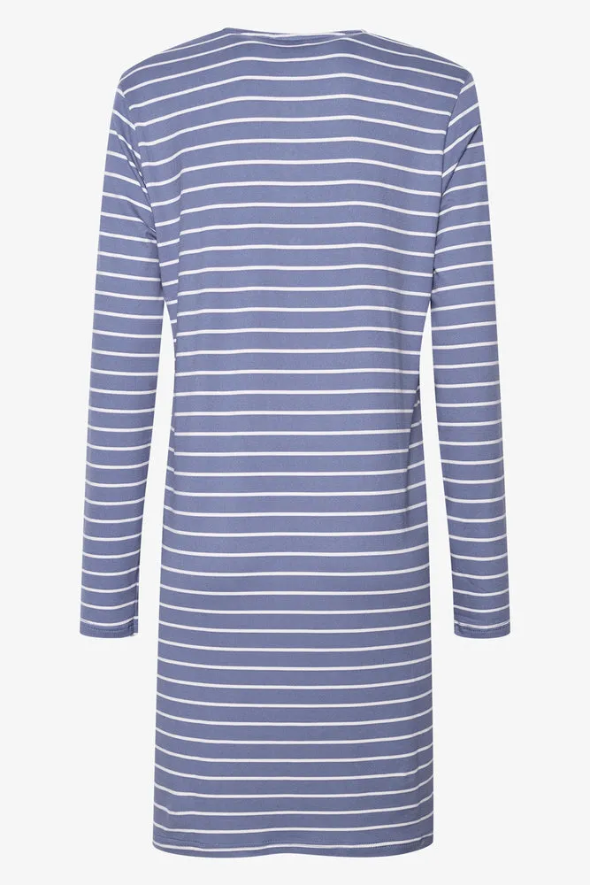 Stripe Sleepshirt Navy sold by Ackermas product image thumbnail 2