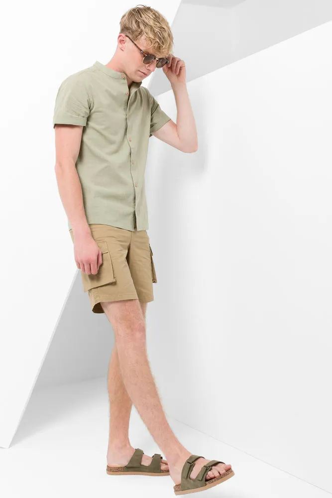 Short Sleeve Shirt Green sold by Ackermas product image thumbnail 2