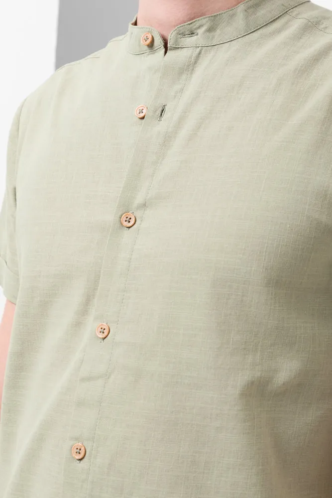Short Sleeve Shirt Green sold by Ackermas product image thumbnail 4