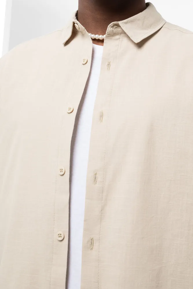 Short Sleeve Shirt Natural sold by Ackermas product image thumbnail 4