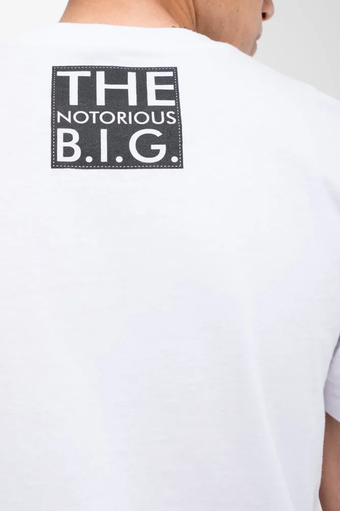 Biggie Short Sleeve T-Shirt White sold by Ackermas product image thumbnail 5