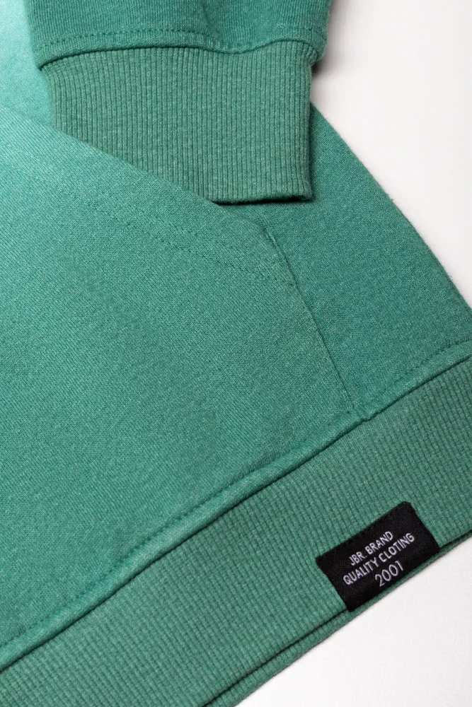 Dip Dye Hoodie Cream And Green sold by Ackermas product image thumbnail 2