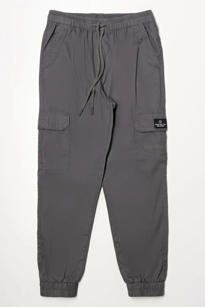 Cargo Joggers Grey sold by Ackermas