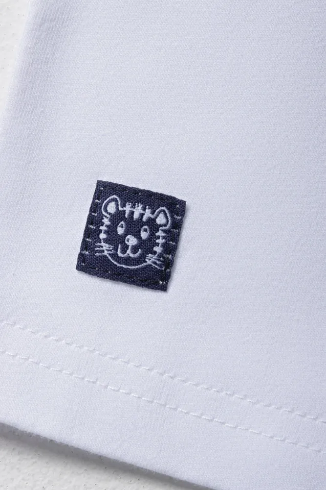 Short Sleeve T-Shirt White sold by Ackermas product image thumbnail 2