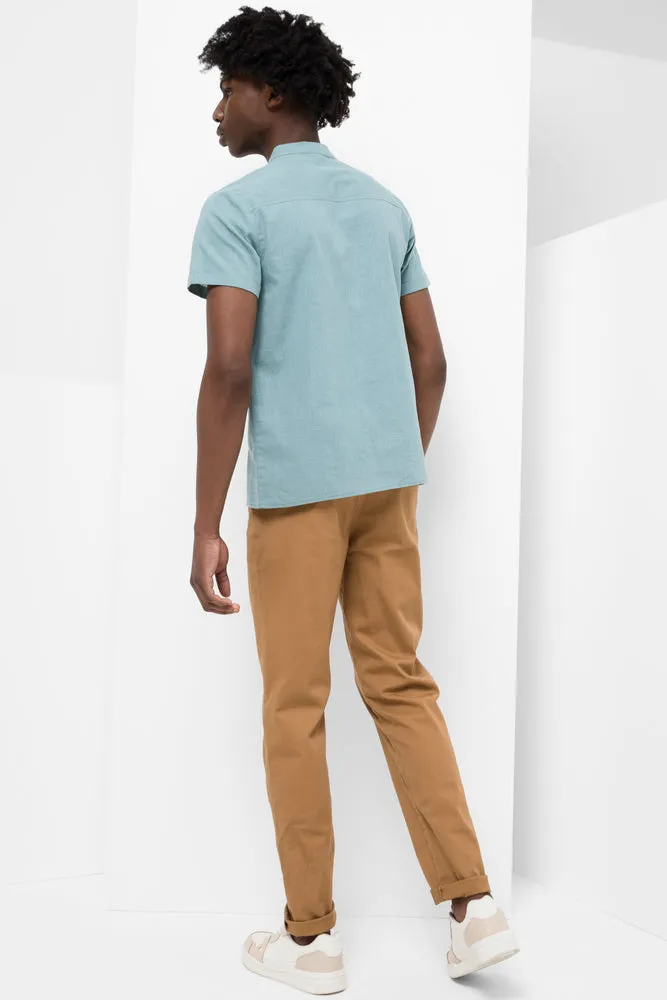 Short Sleeve Shirt Green sold by Ackermas product image thumbnail 3