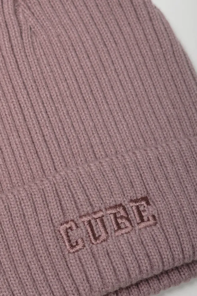 Embroidered Beanie Purple sold by Ackermas product image thumbnail 2