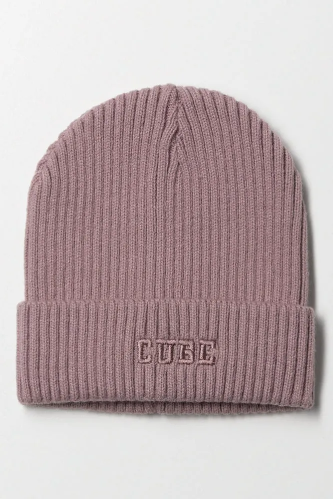 Embroidered Beanie Purple sold by Ackermas